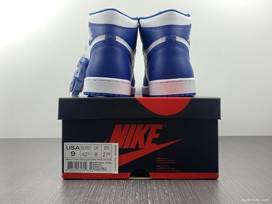 JORDAN OG HIGH RETRO - 'STORM 1 AIR BLUE' 127 555088 1123